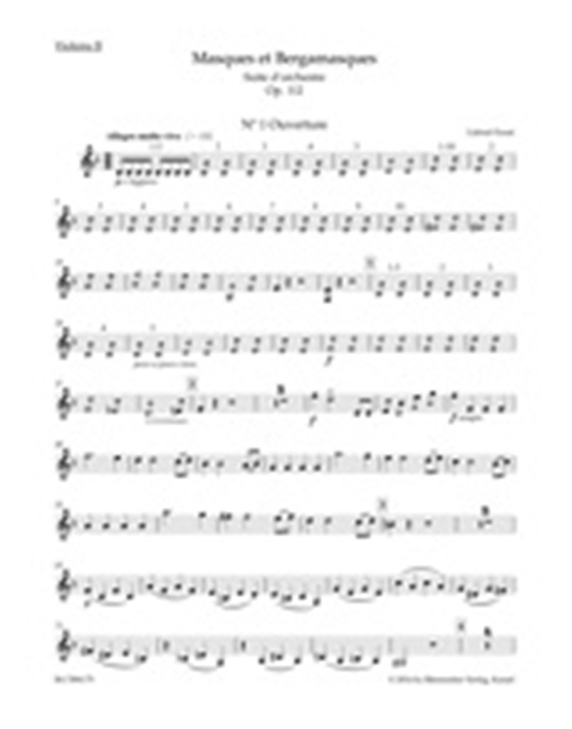 Masques et Bergamasques op. 112