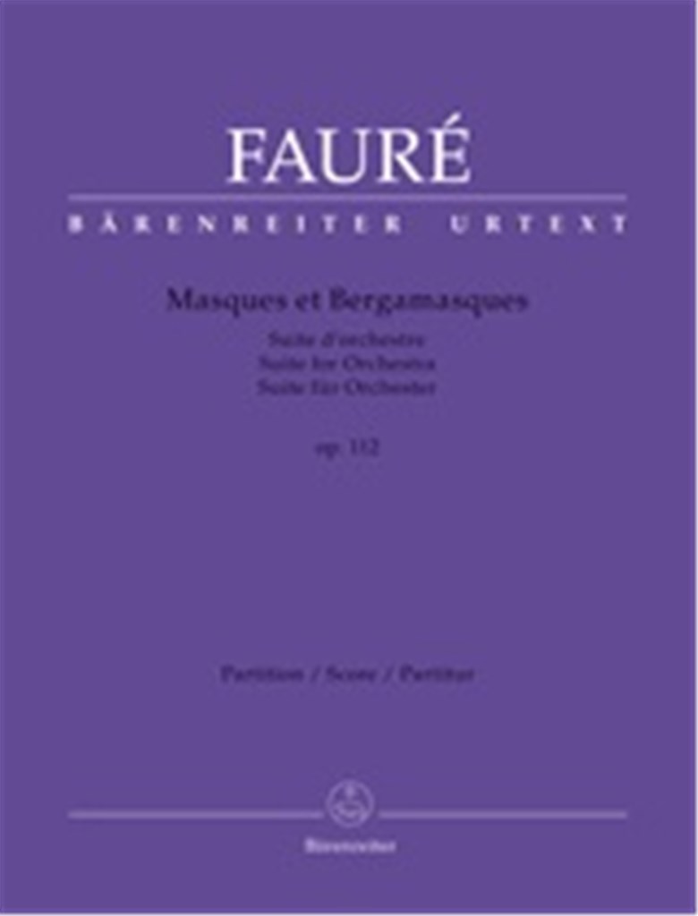 Masques et Bergamasques op. 112