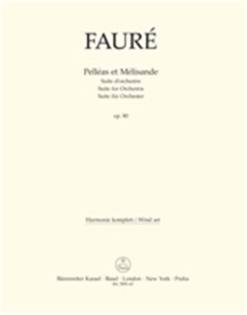 Pelléas et Mélisande op. 80