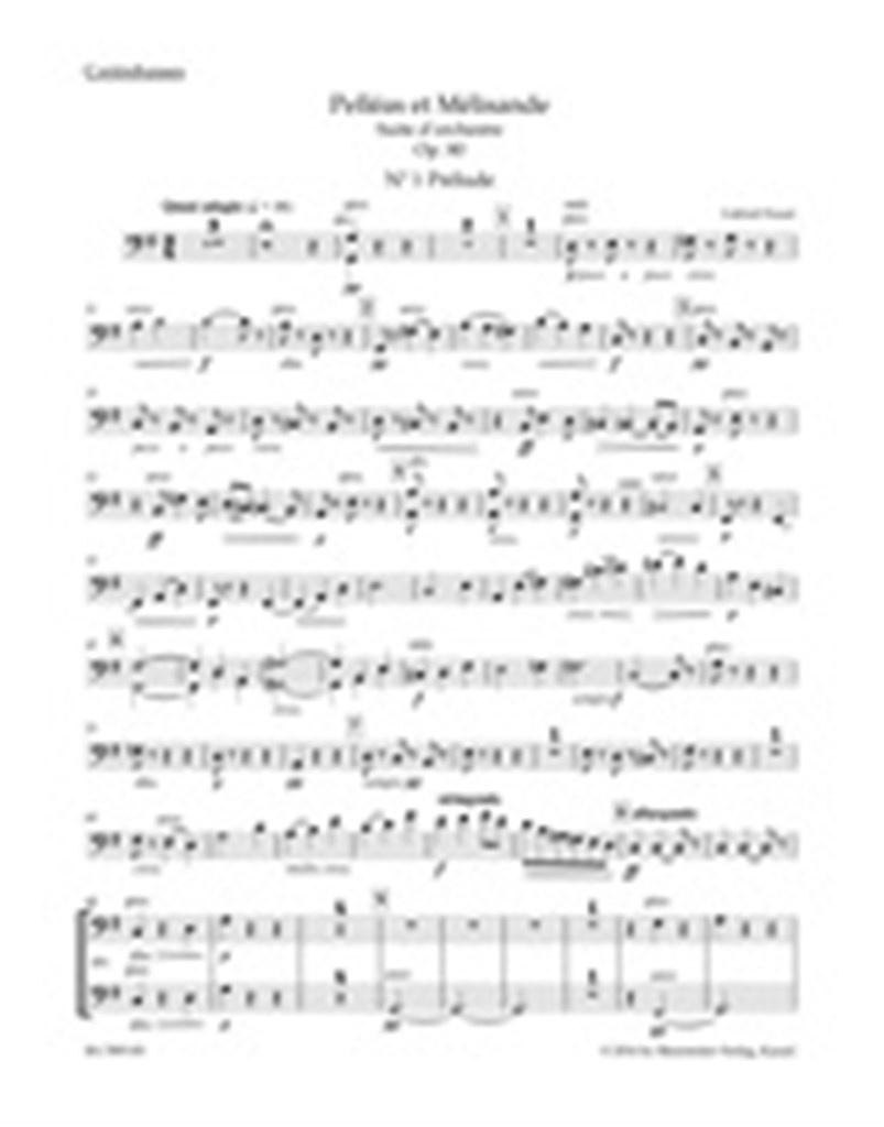 Pelléas et Mélisande op. 80