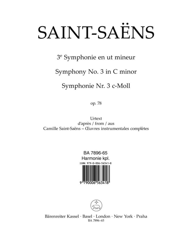 Symphony in C minor No. 3