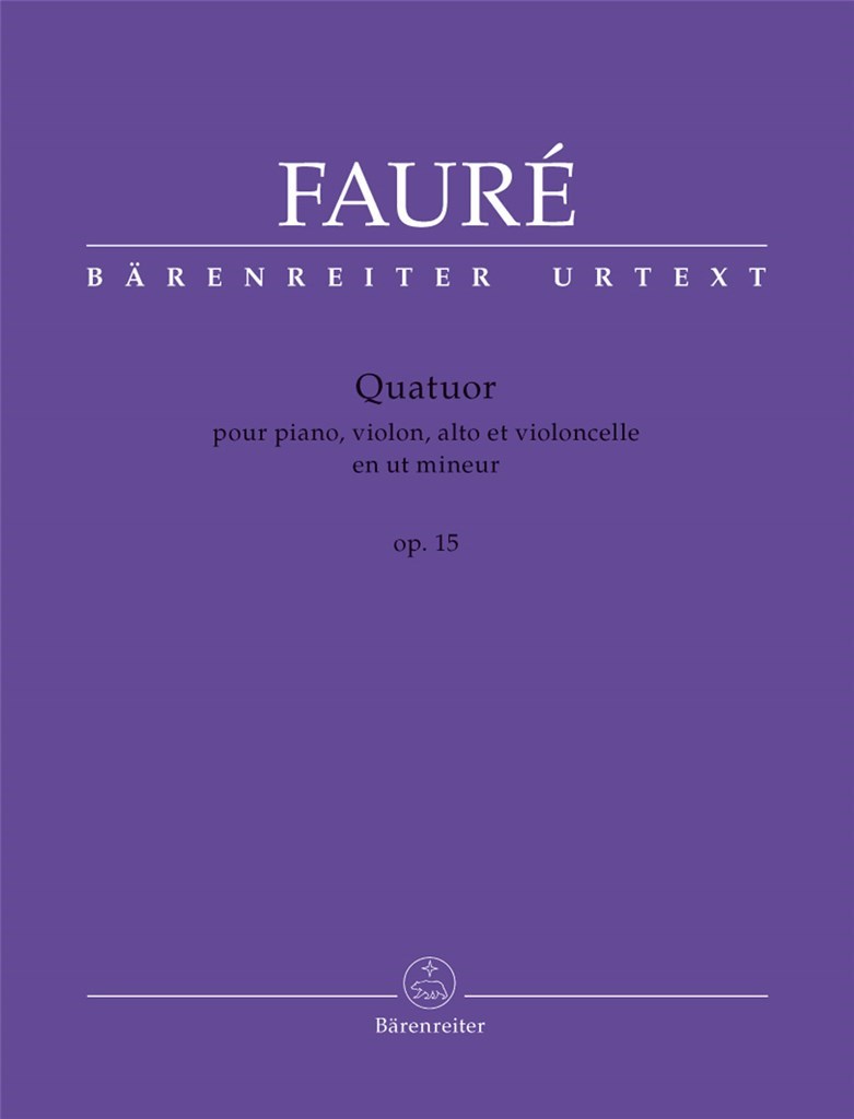 Quatuor c minor op. 15