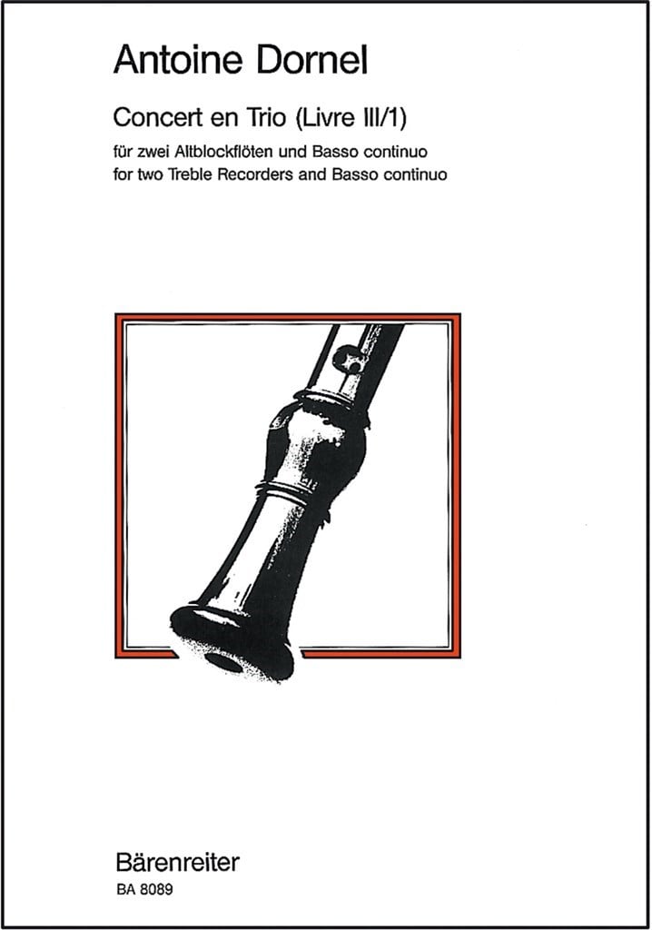 Concert En Trio ( Livre III/1 )