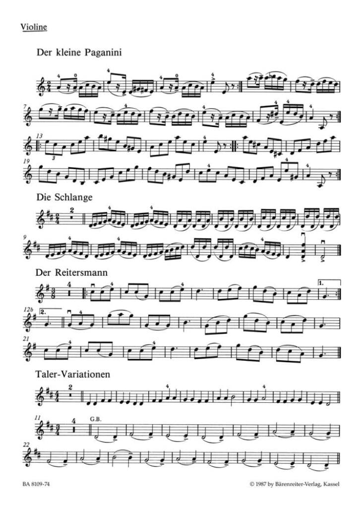 Der kleine Paganini