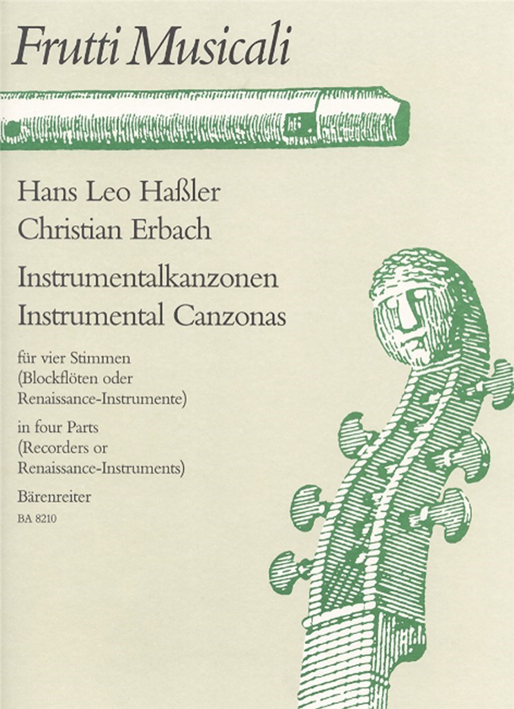 Instrumentalkanzonen zu vier Stimmen