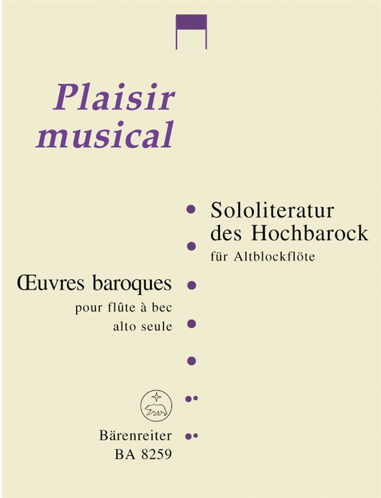 Plaisir Musical Sololiteratur
