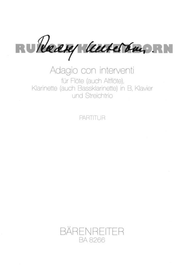 Adagio con interventi