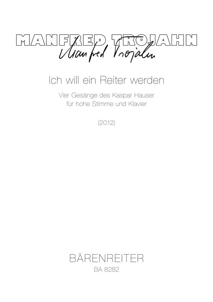 Ich will ein Reiter werden