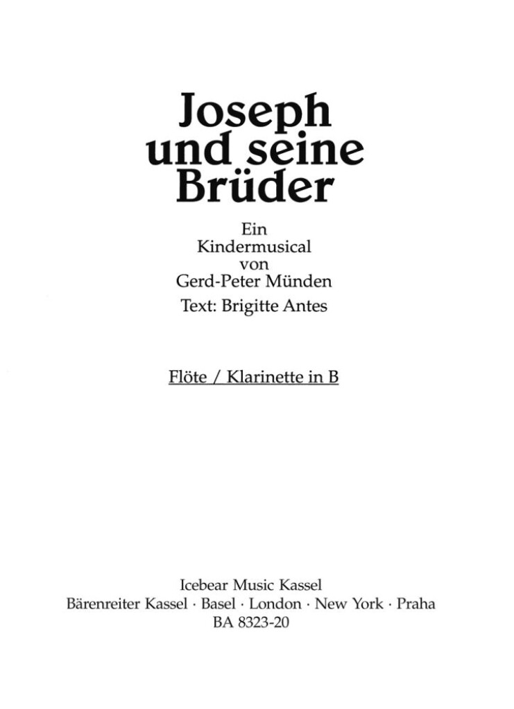 Joseph und seine Brueder