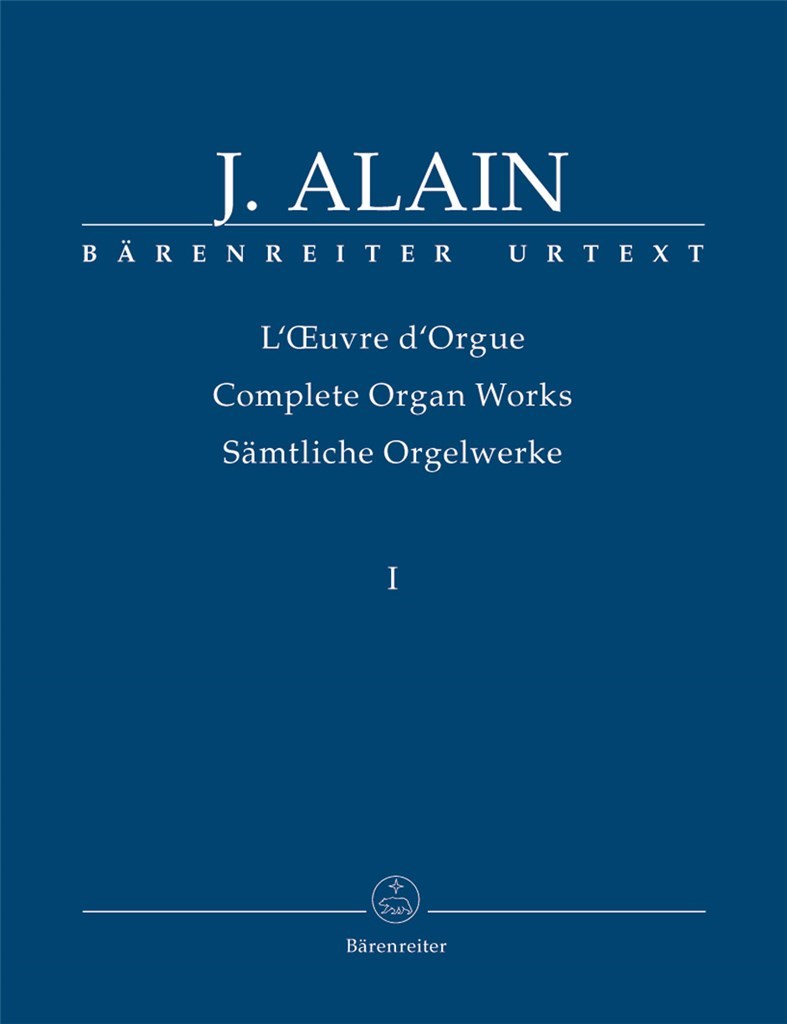 Samtliche Orgelwerke 1 (J.)