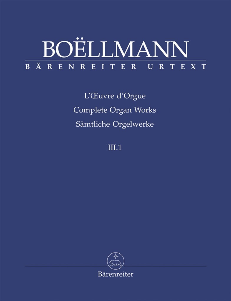 Samtliche Orgelwerke Iii/1