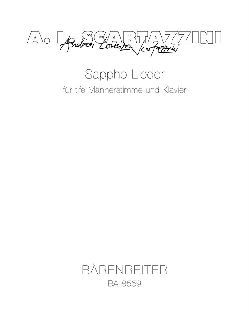 Sappho Lieder