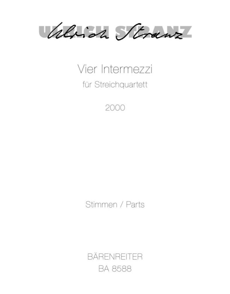 Vier Intermezzi
