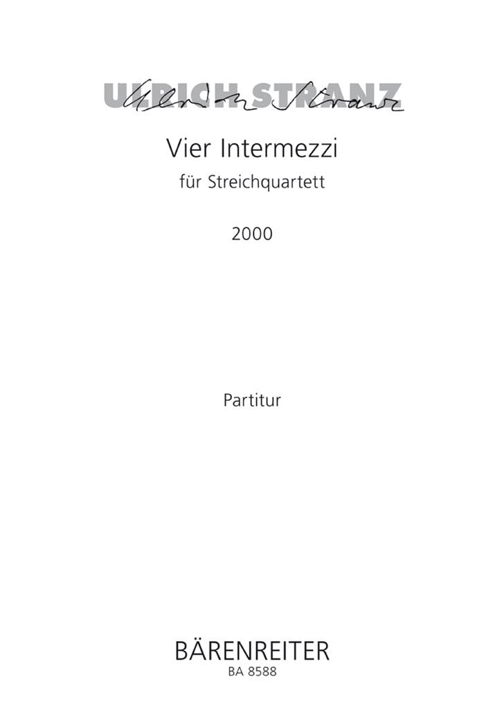Vier Intermezzi