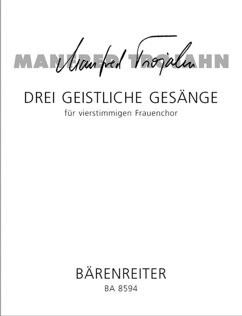 Drei geistliche Gesange