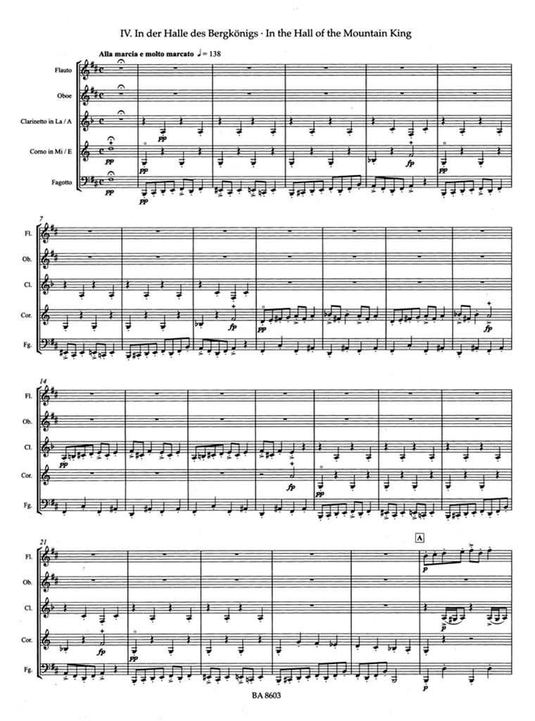 Peer Gynt Suite 1 Op.46 5Blazers