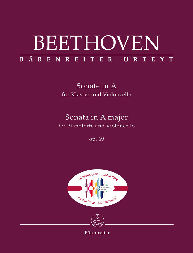 Sonata for Pianoforte and Cello A major op. 69
