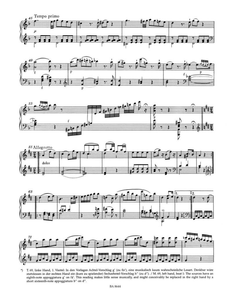 Selected Piano Pieces
