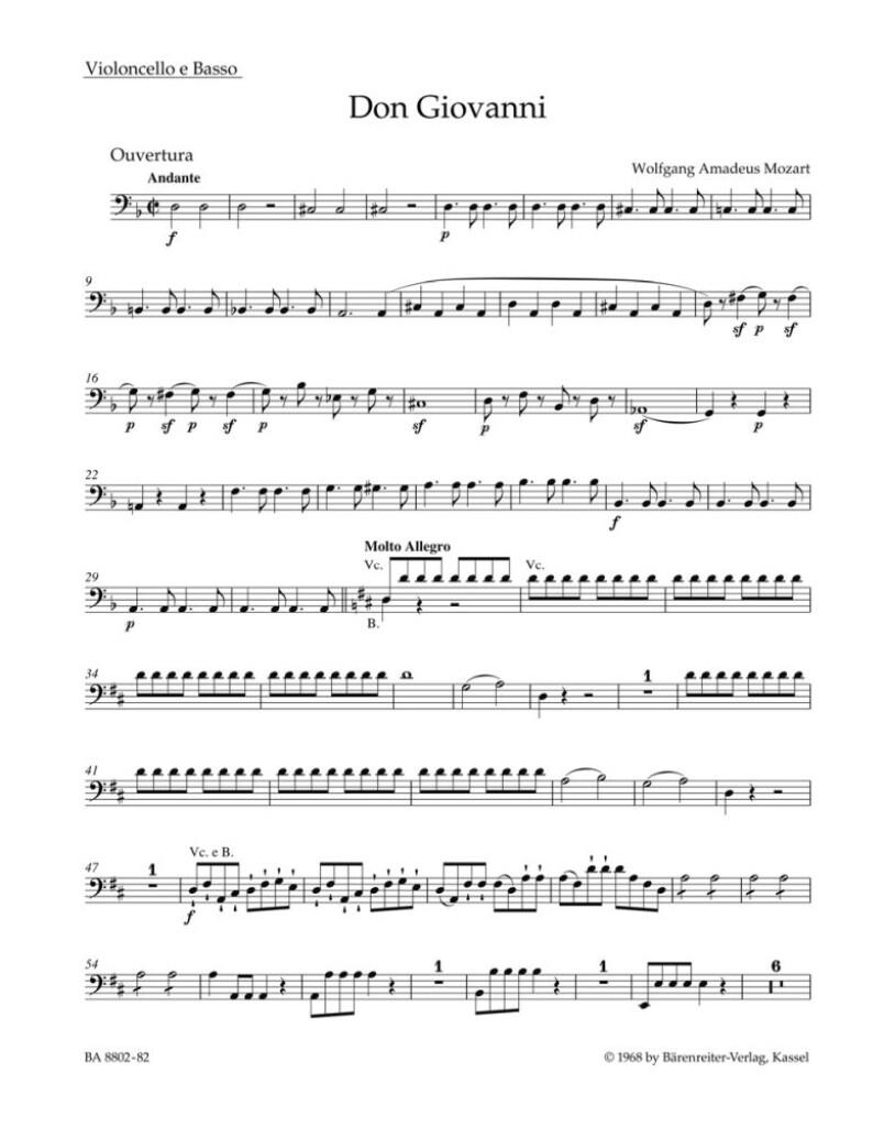 Ouverture zu Don Giovanni