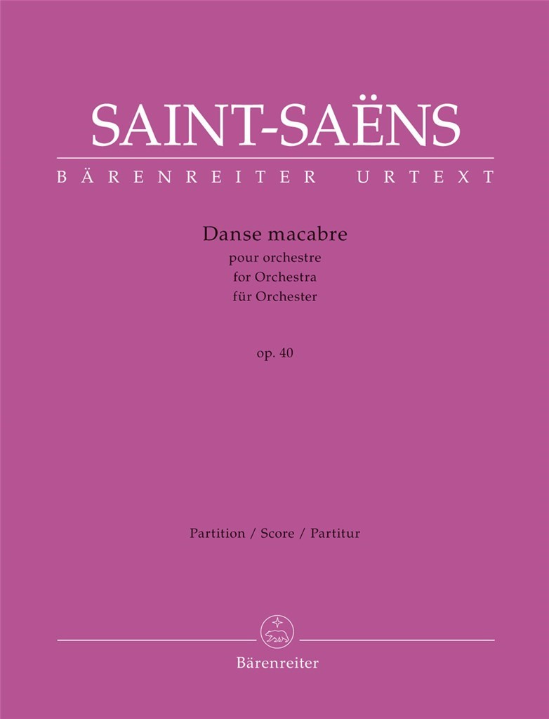 Dance Macabre Op. 40 - Full Score