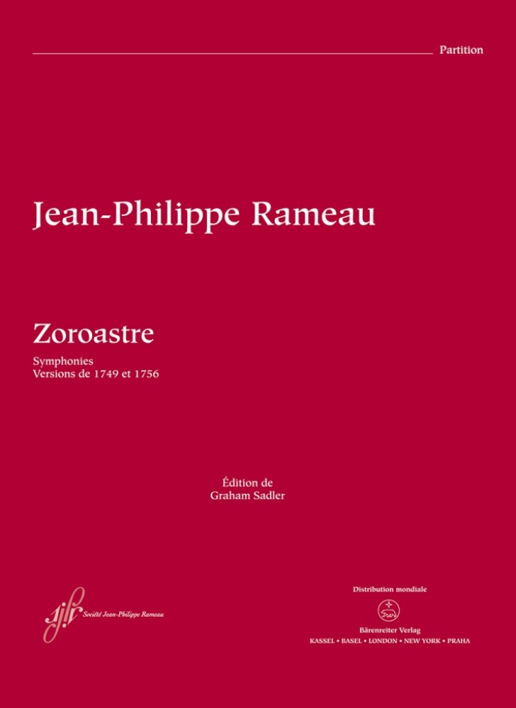Zoroastre - RCT 62 A-B Symphonies