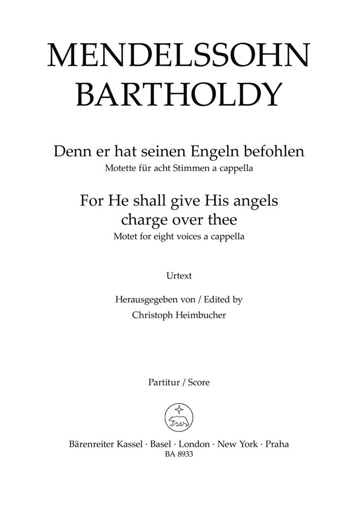 For He shall give His angels charge