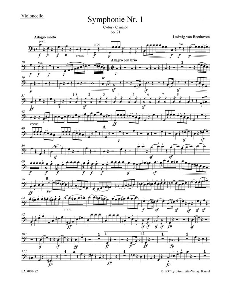 Symphony in C major No. 1