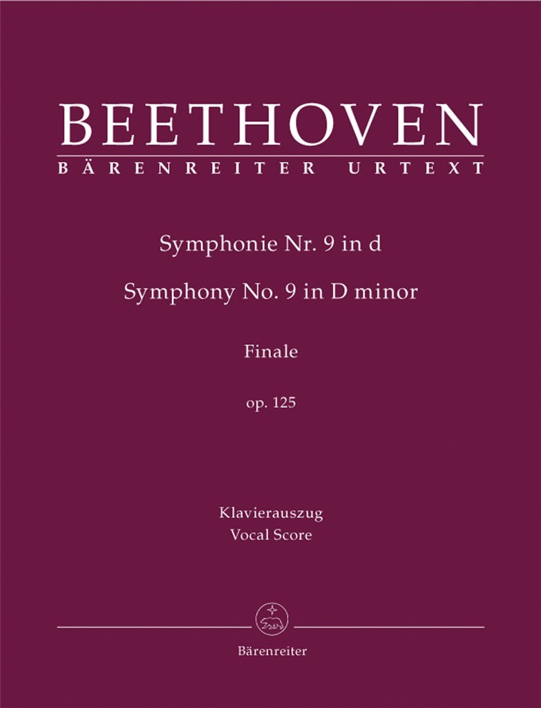 Symphonie Nr.9 mit Schlußchor "An die Freude"
