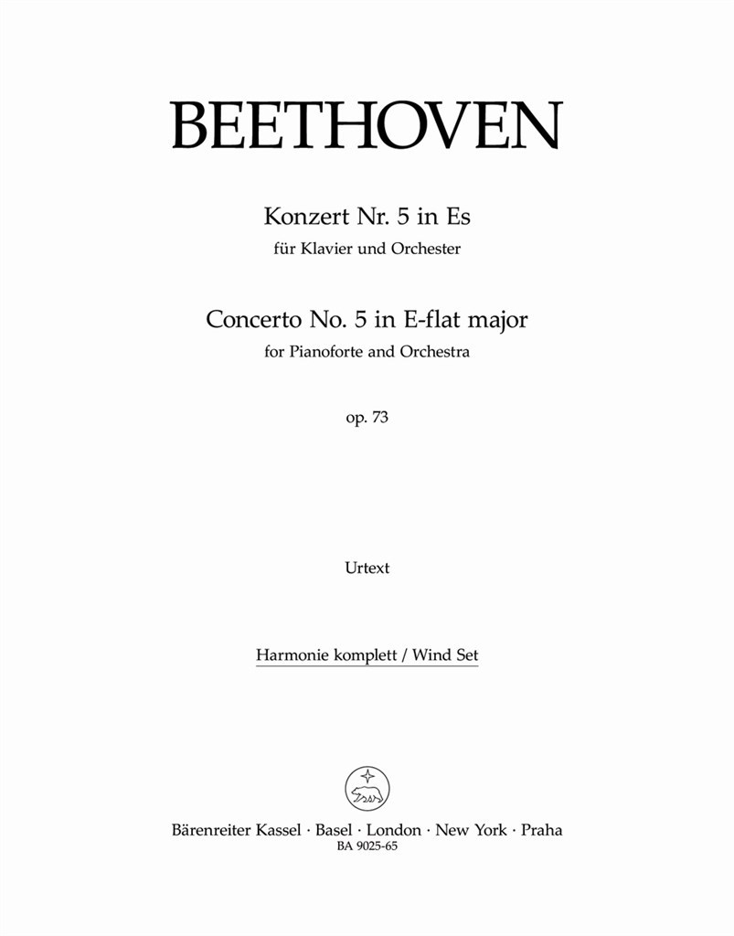 Concerto for Pianoforte and Orchestra Nr. 5 op. 73