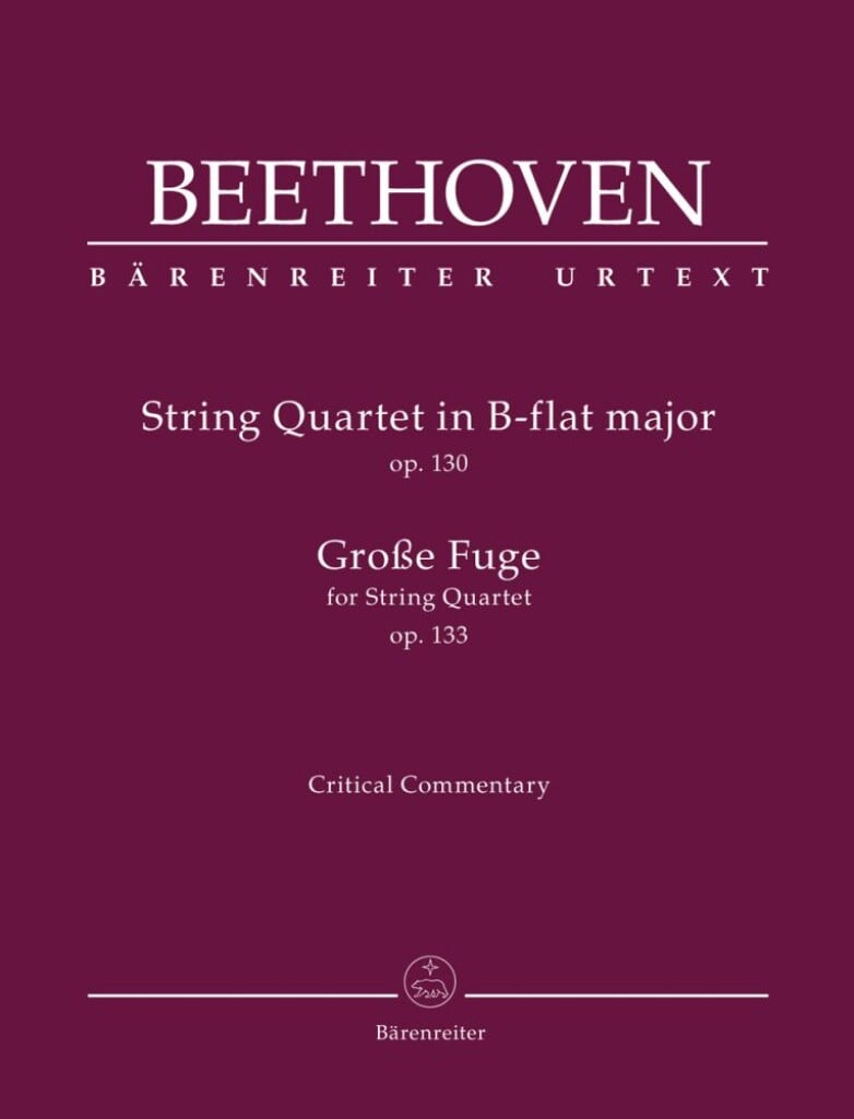 String Quartet in B-flat major op. 130 Grosse Fuge