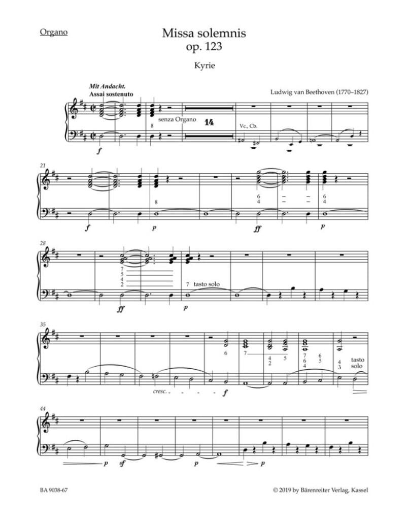 Missa solemnis op. 123