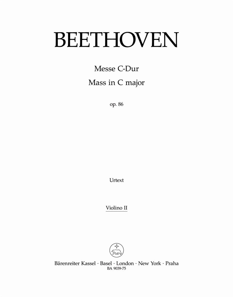 Messe C-Dur Opus 86