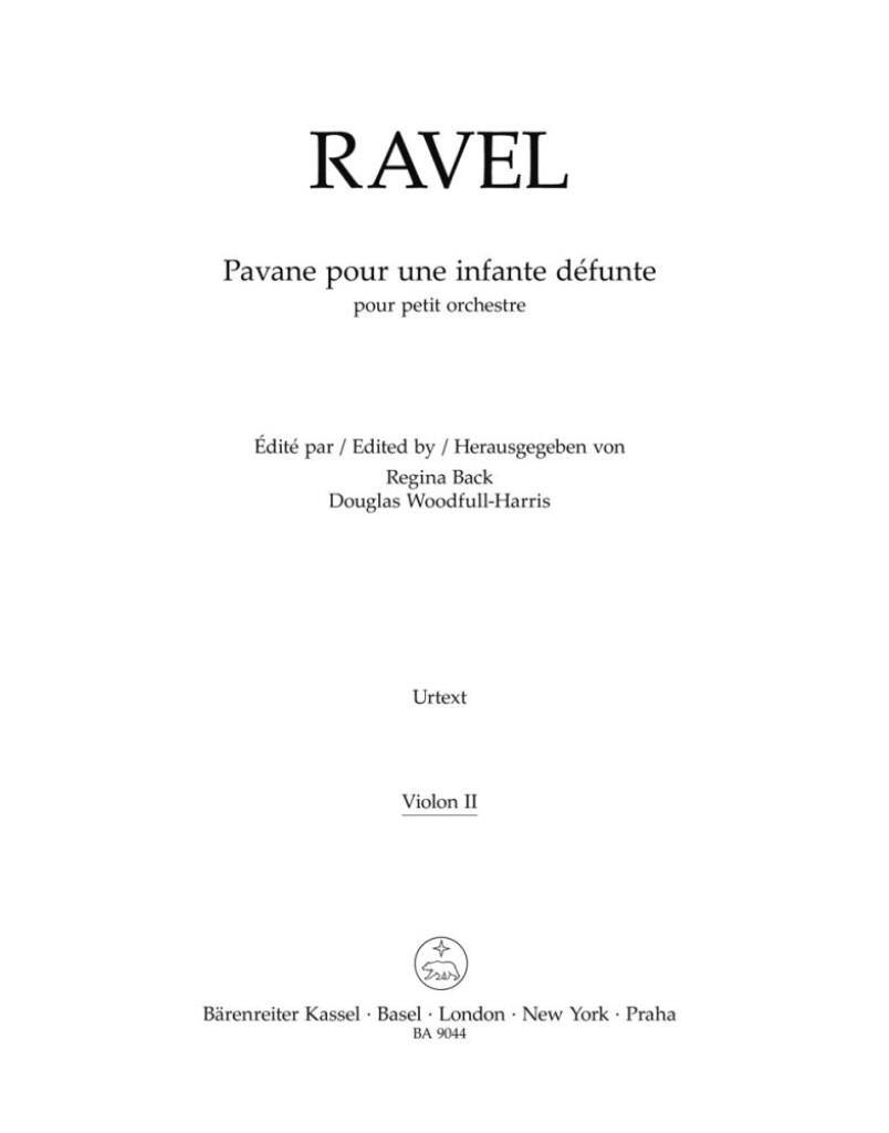Pavane pour une infante defunte