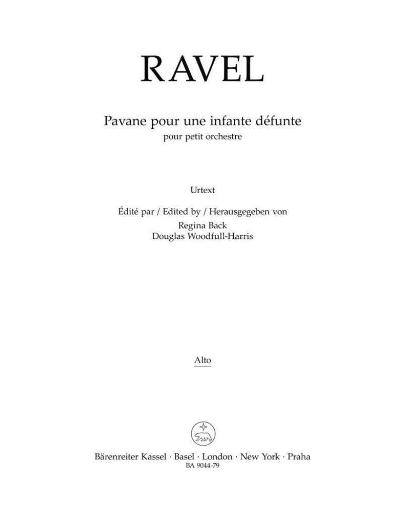 Pavane pour une infante defunte