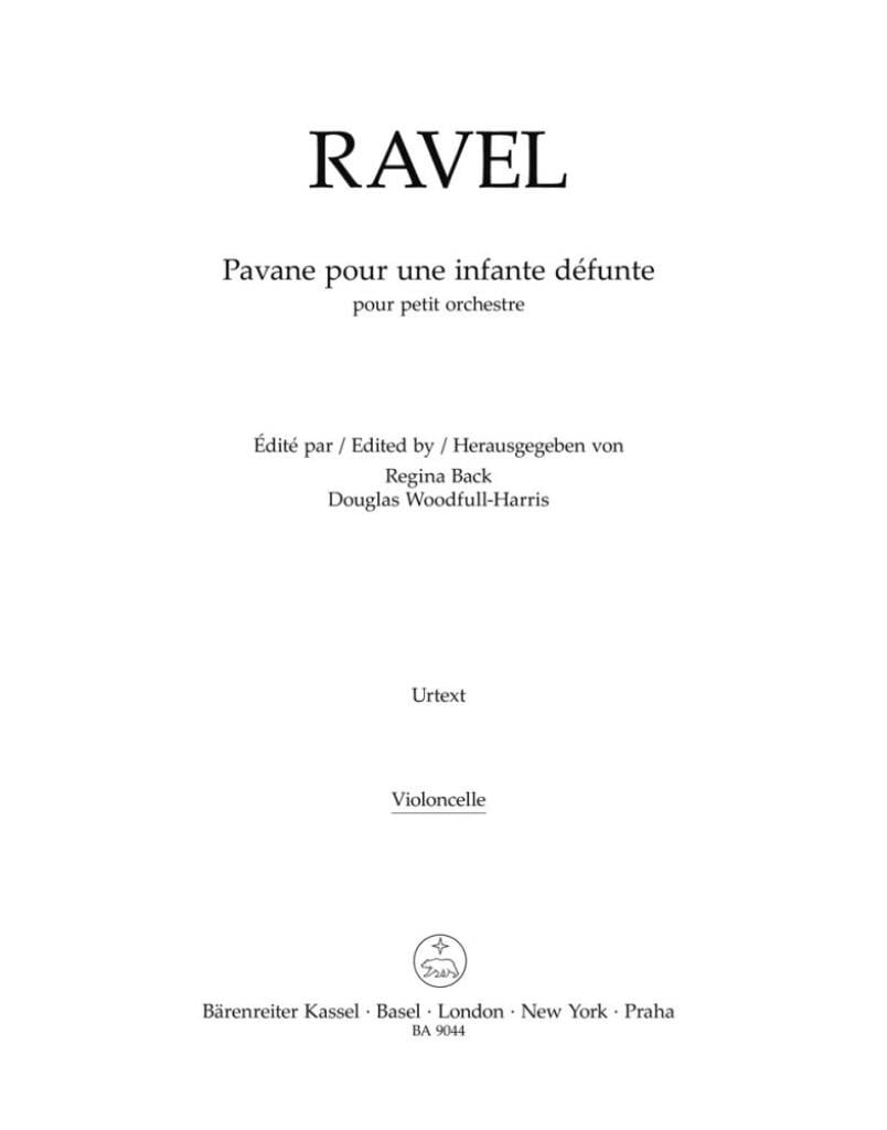 Pavane pour une infante defunte