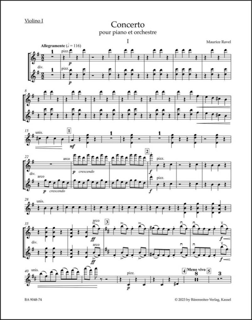 Concerto pour Piano et Orchestre