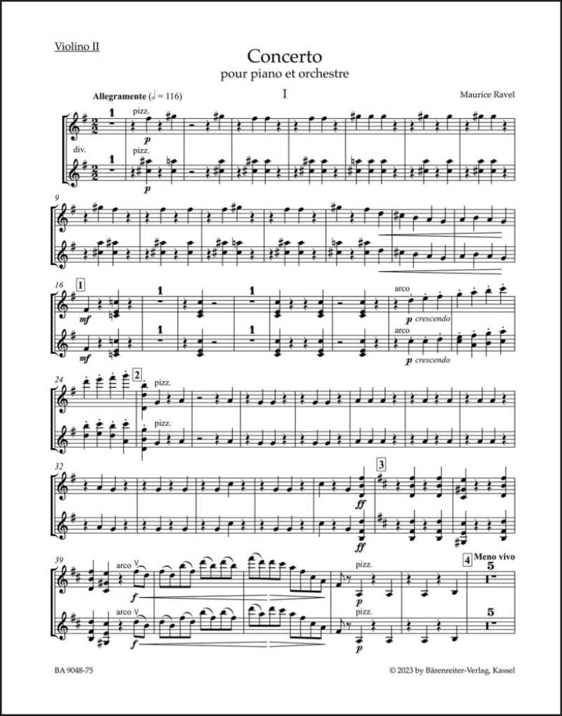 Concerto pour Piano et Orchestre