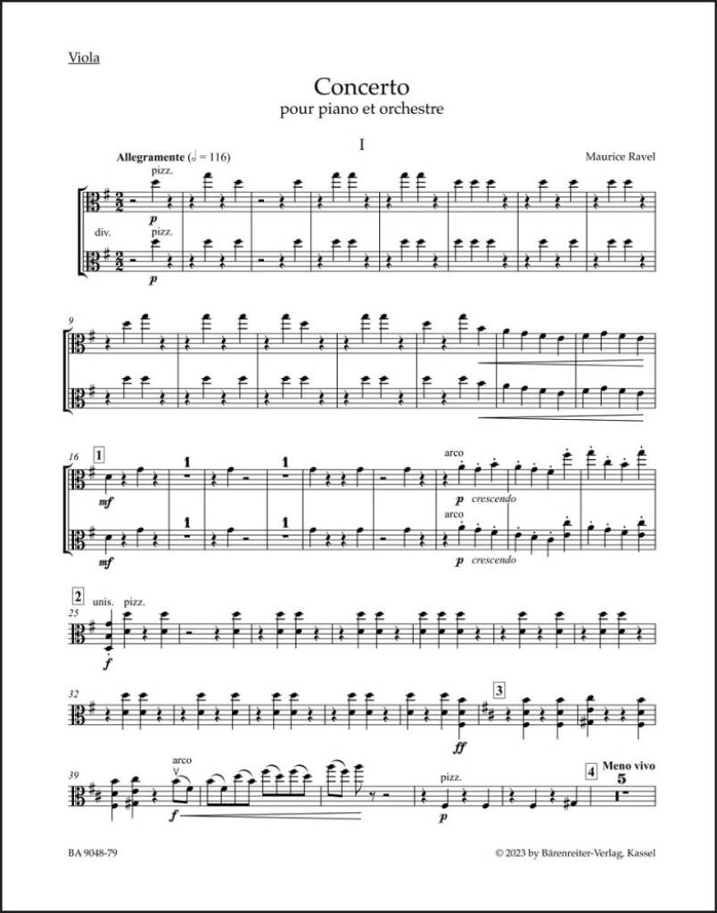 Concerto pour Piano et Orchestre