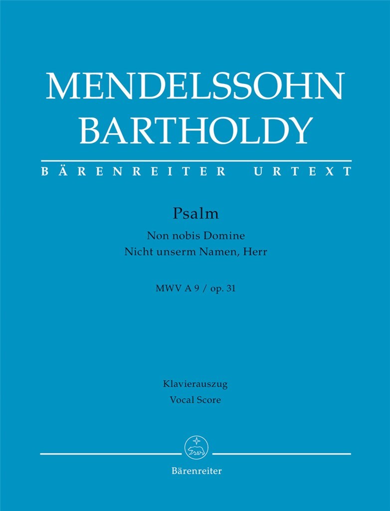 Psalm Non nobis Domine op. 31