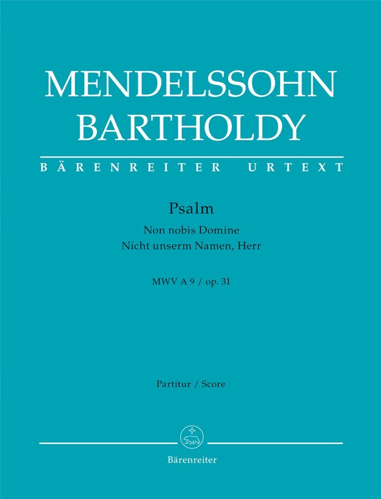 Psalm Non nobis Domine op. 31