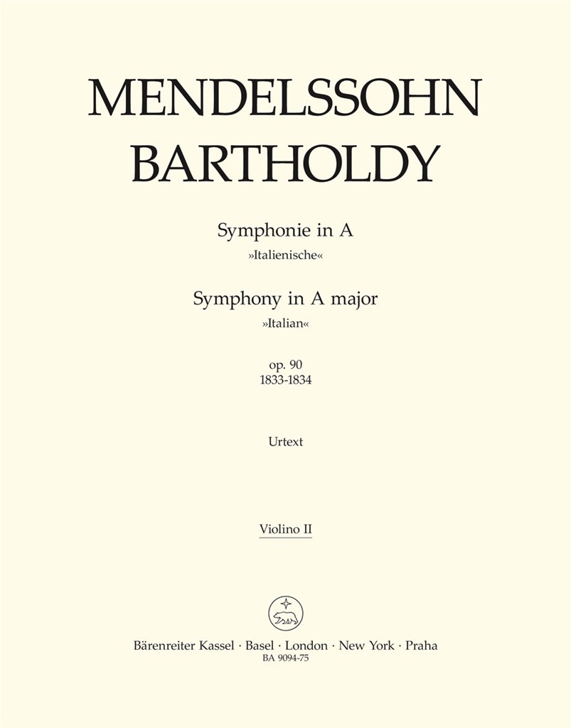Symphony in A major No. 4