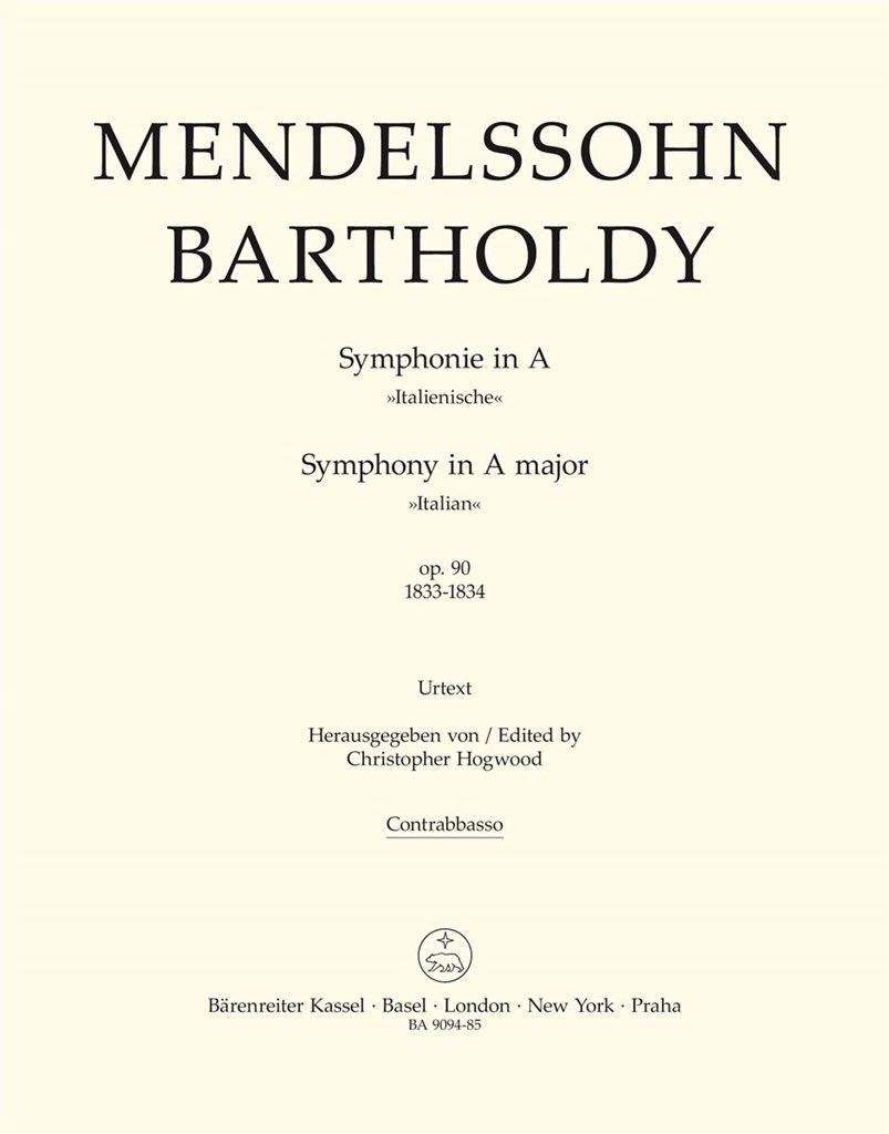Symphony in A major No. 4