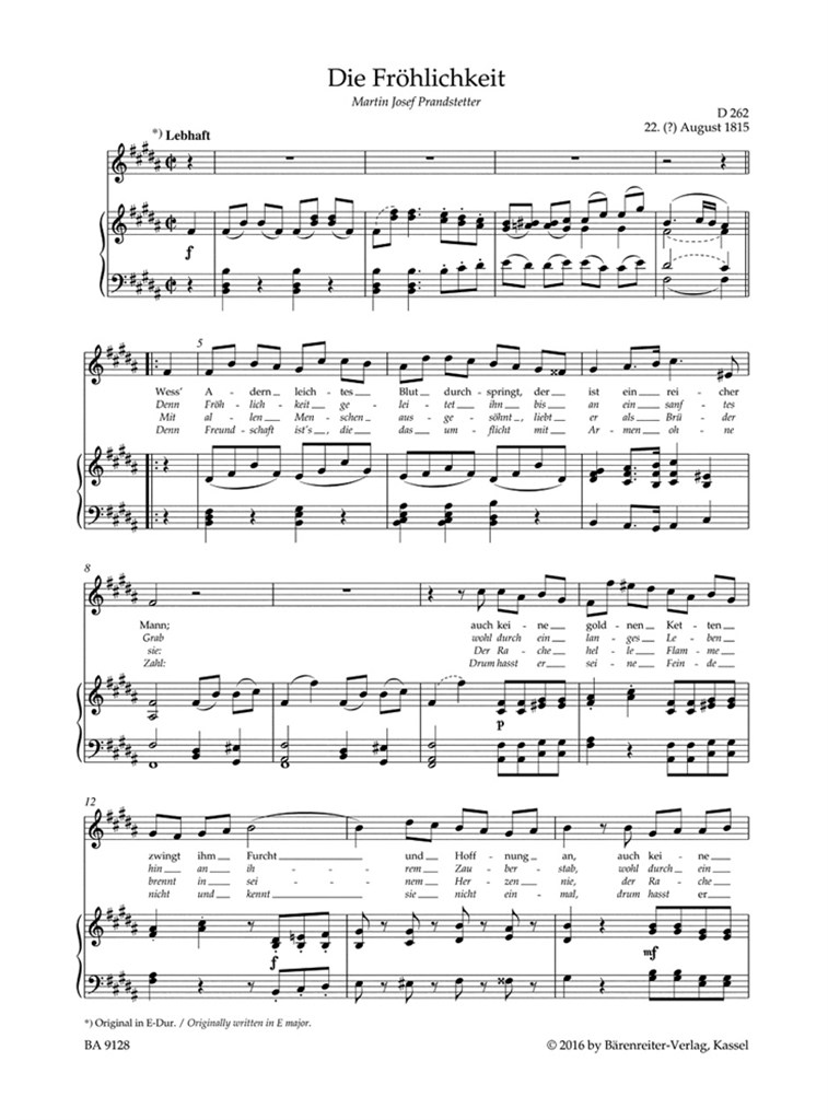 Lieder, Volume 8