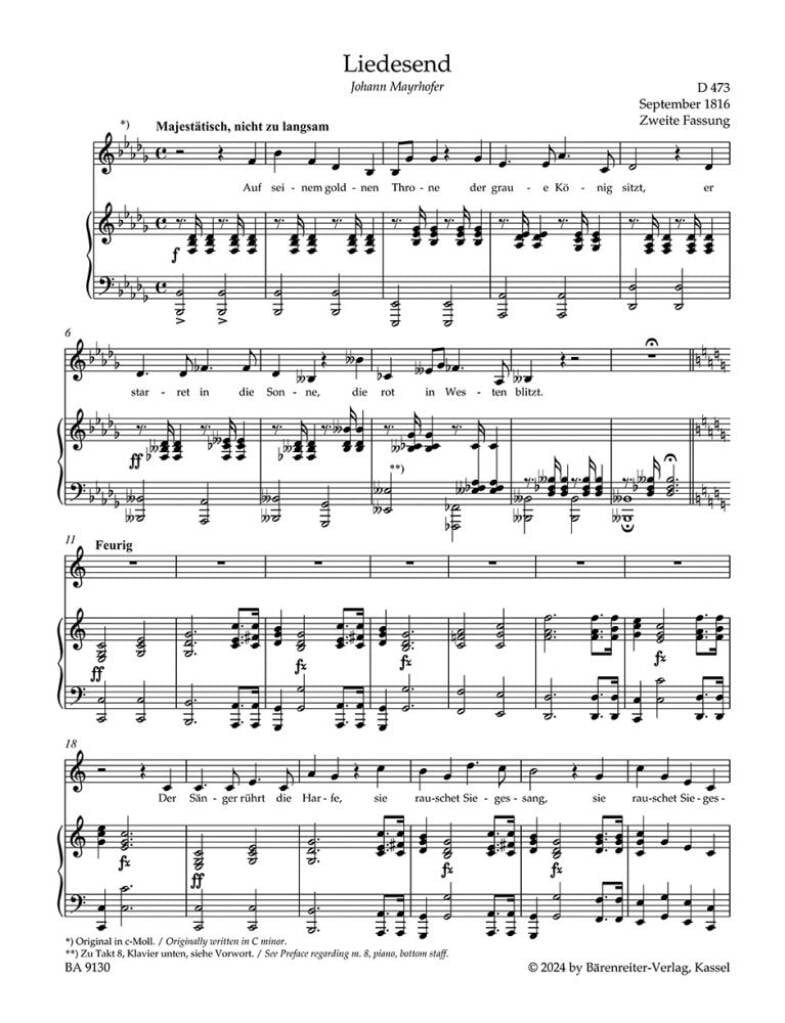 Lieder, Volume 10