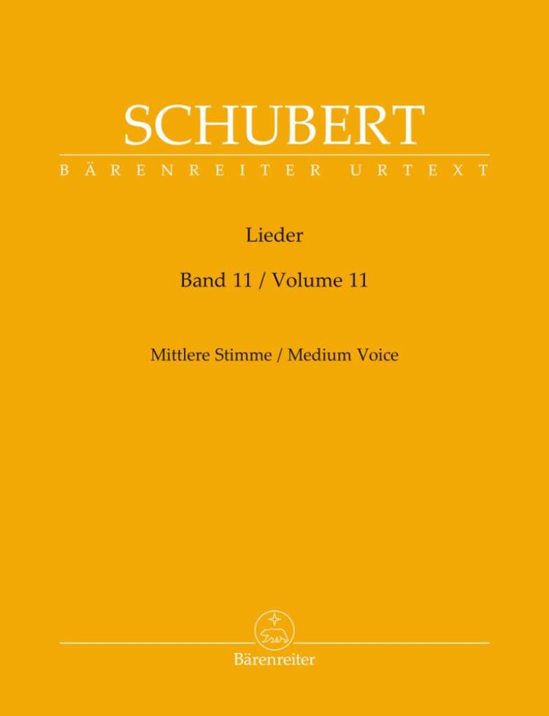 Lieder - Band 11 - Mittlere Stimme