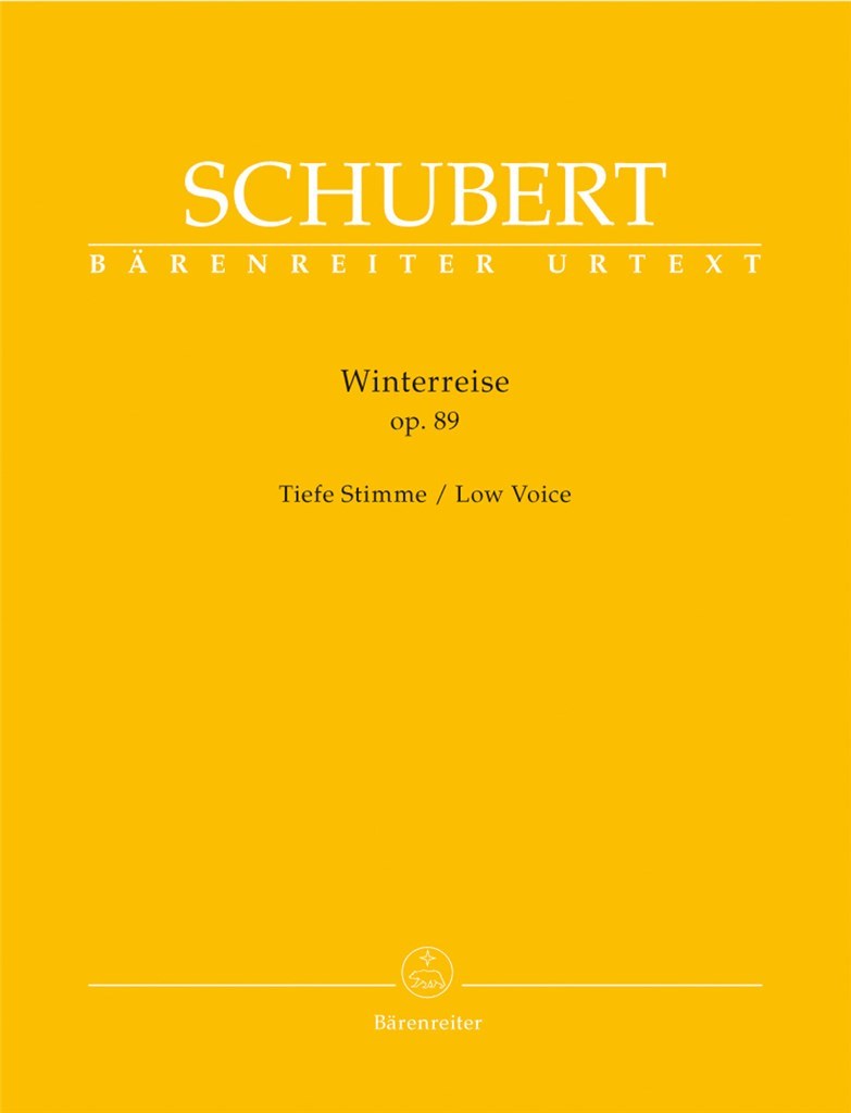 Winterreise Op. 89 Low Voice