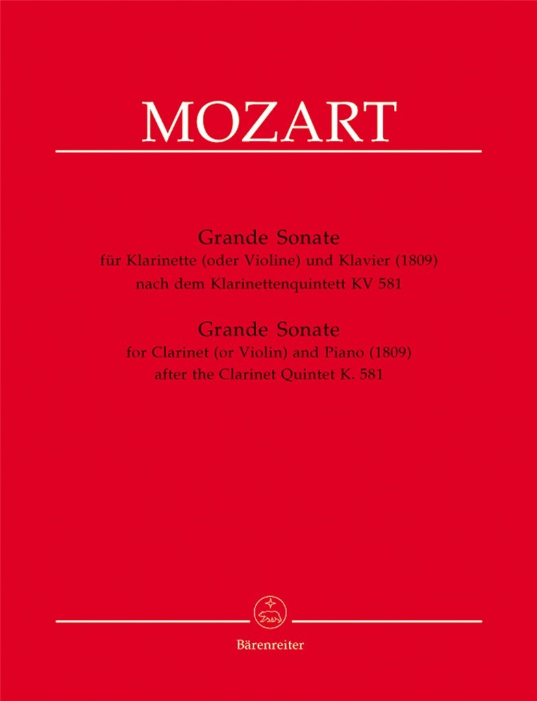 Grande Sonate Nach KV581