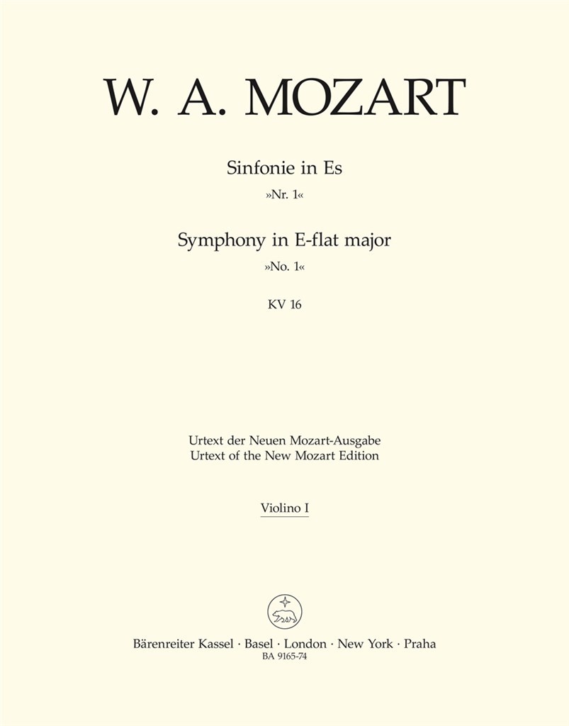 Symphony in Eb Major No. 1