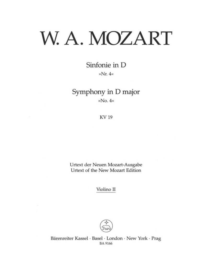 Symphony in D Major No. 4