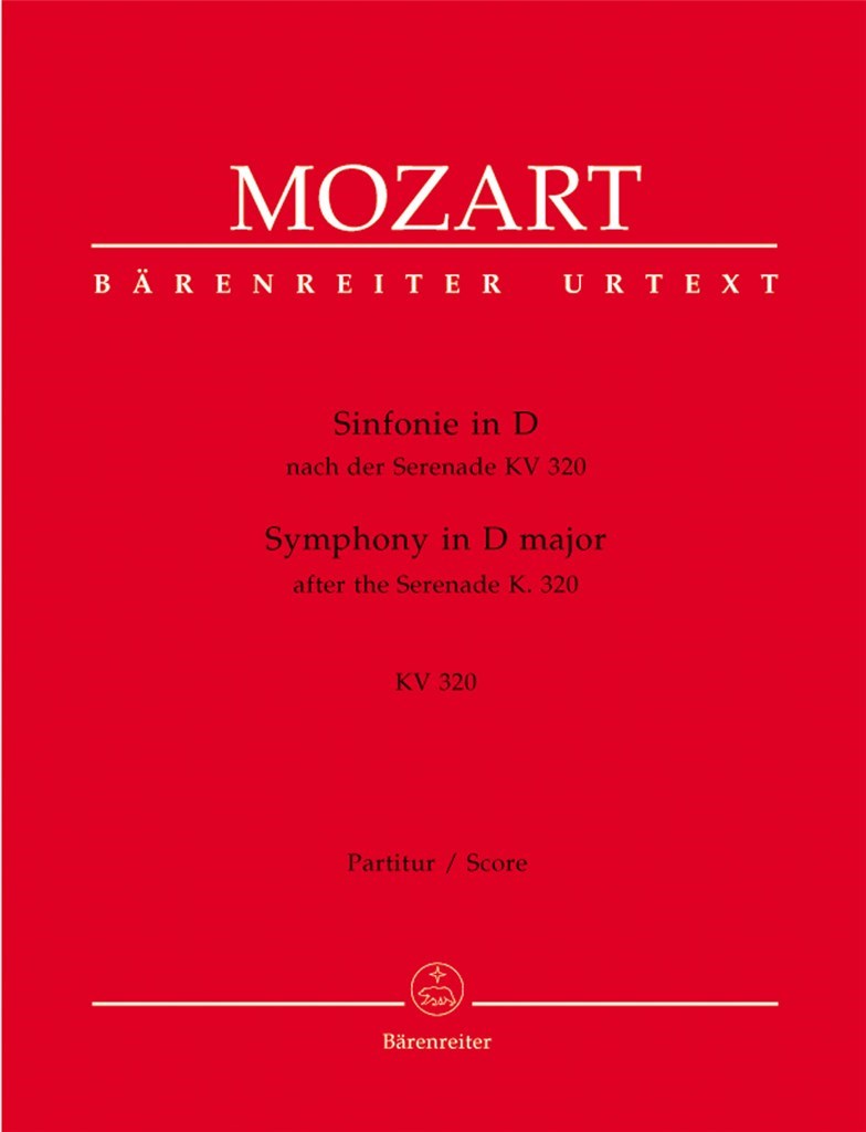 Symphony in D major based on the Serenade K.320